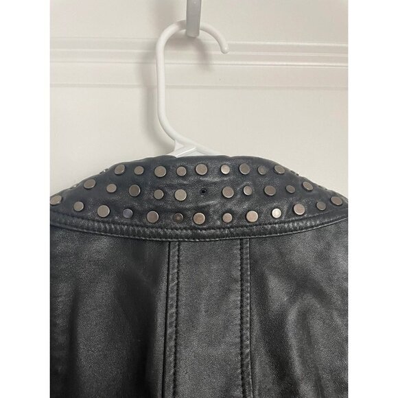 Leather Moto Jacket - Picture 3 of 3